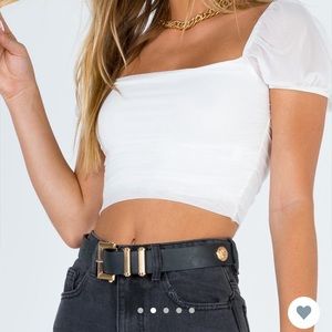 Princess Polly City Lights Crop Top